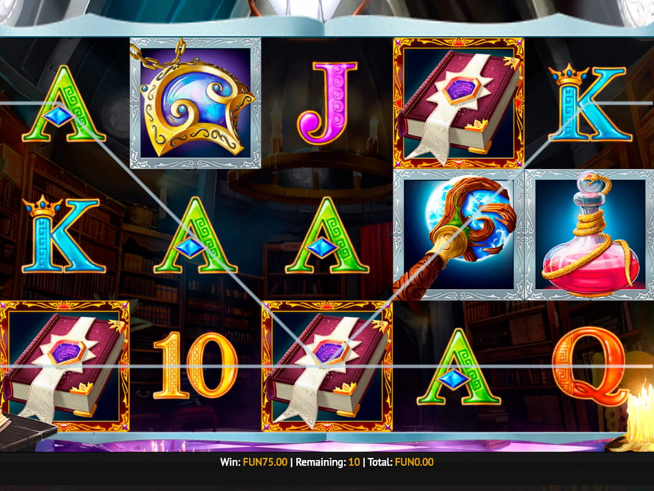 Merlin's Moneyburst slot game