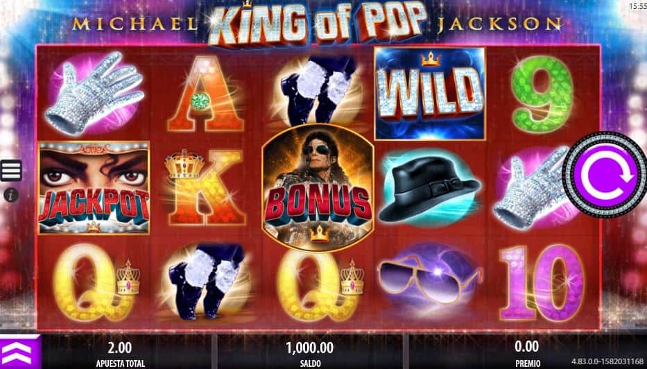 Michael Jackson King of Pop slot game