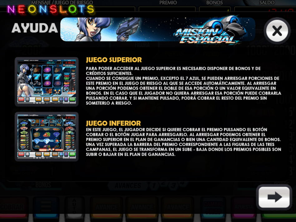 Mision Espacial slot game