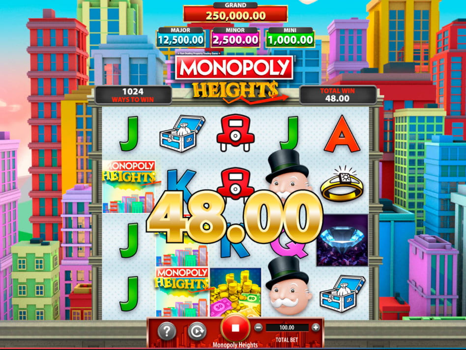 Monopoly Heights slot game