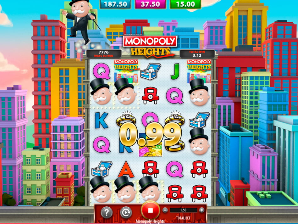 Monopoly Heights screenplay Monopoly Heights slot game
