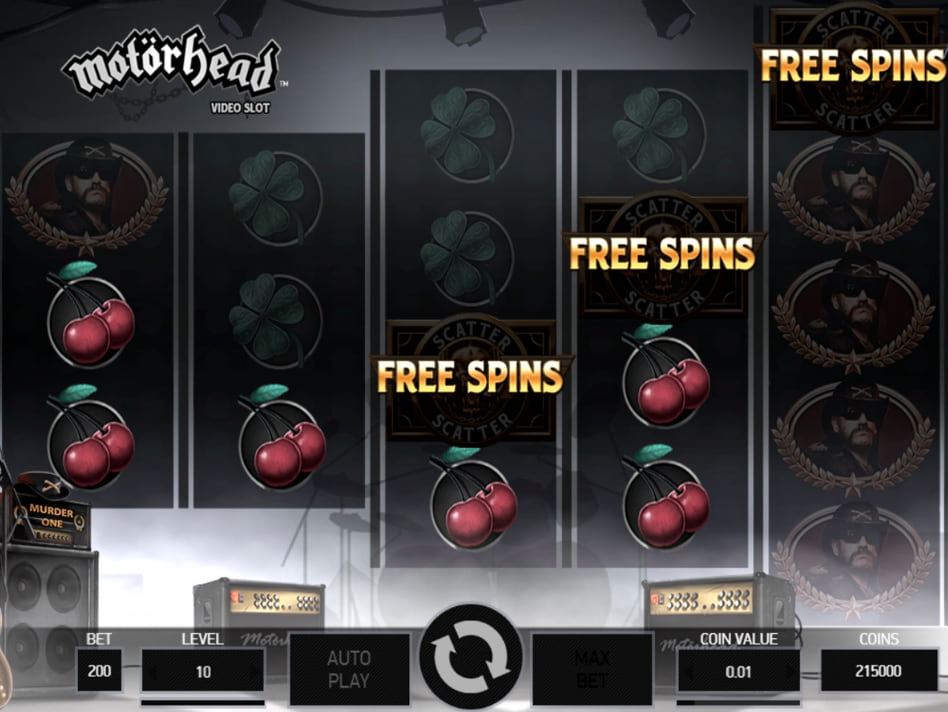 Motörhead slot game