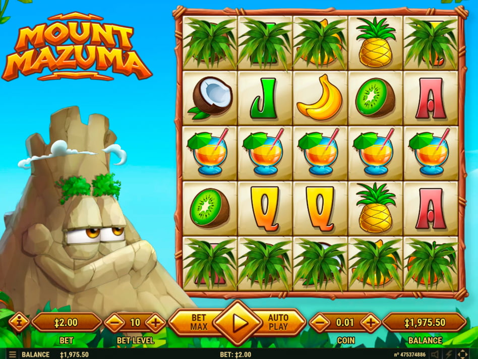 Mount Mazuma screenplay Mount Mazuma slot game