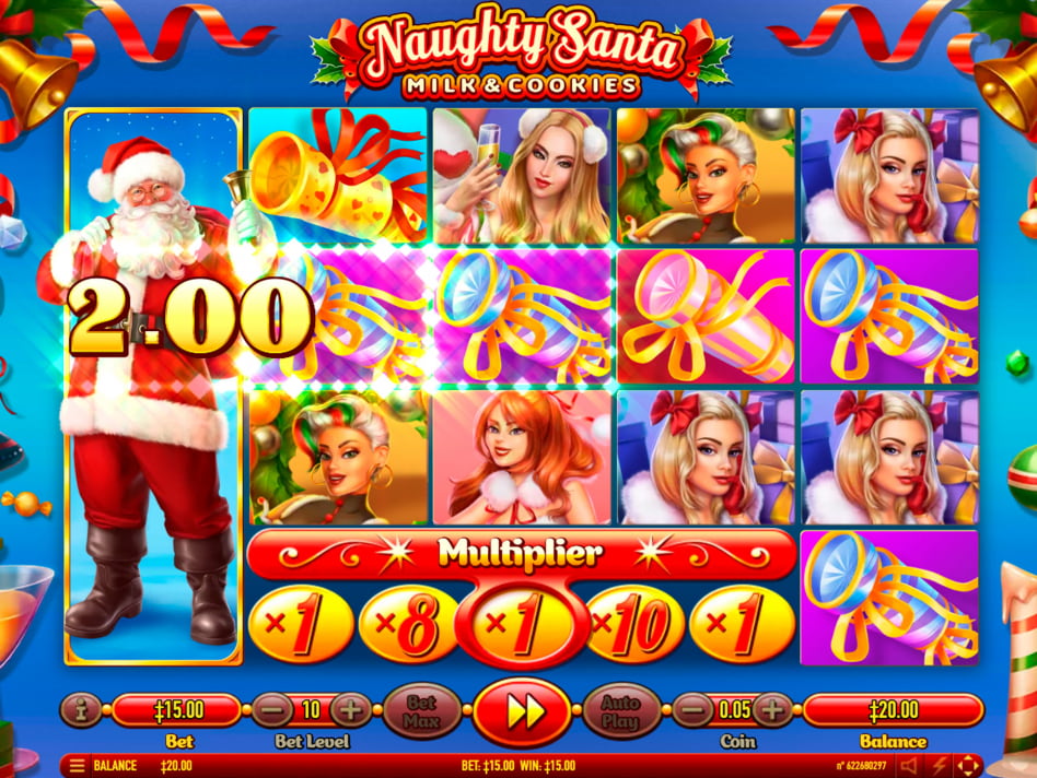 Naughty Santa slot game