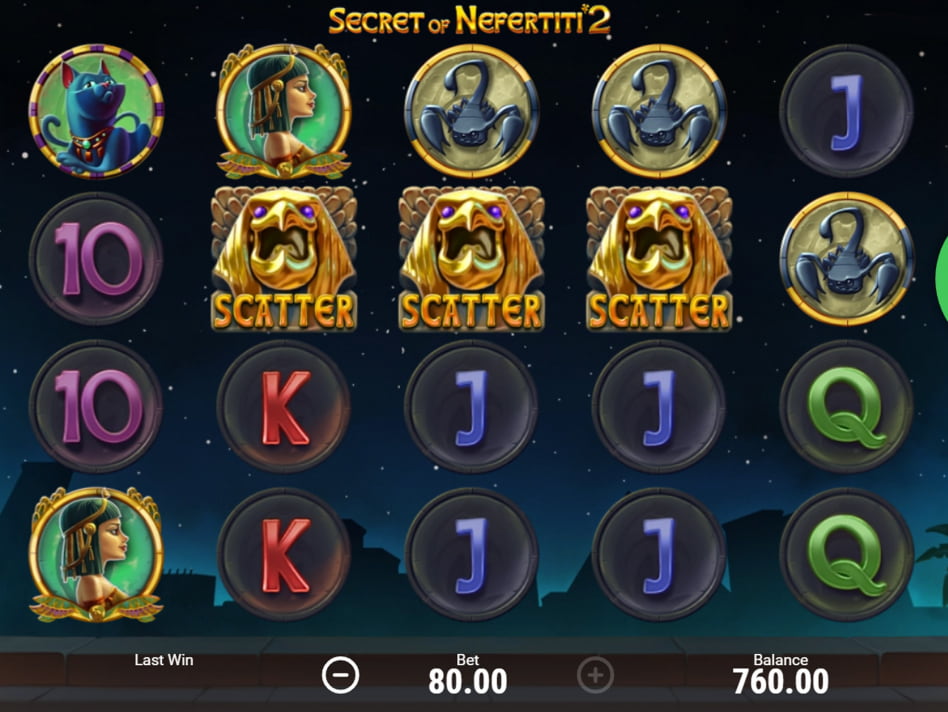 Nefertiti's Riches slot game