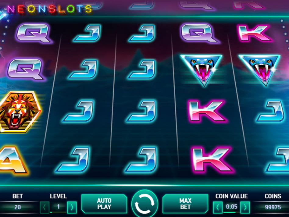 Neon Staxx slot game