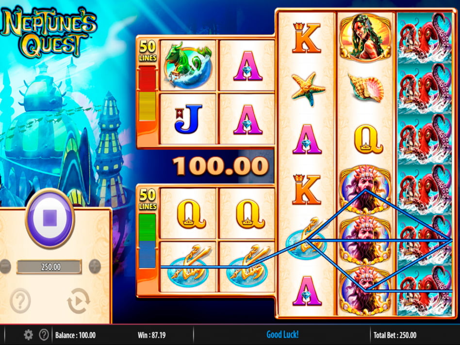 Neptune's Quest screenplay Neptune's Quest slot game