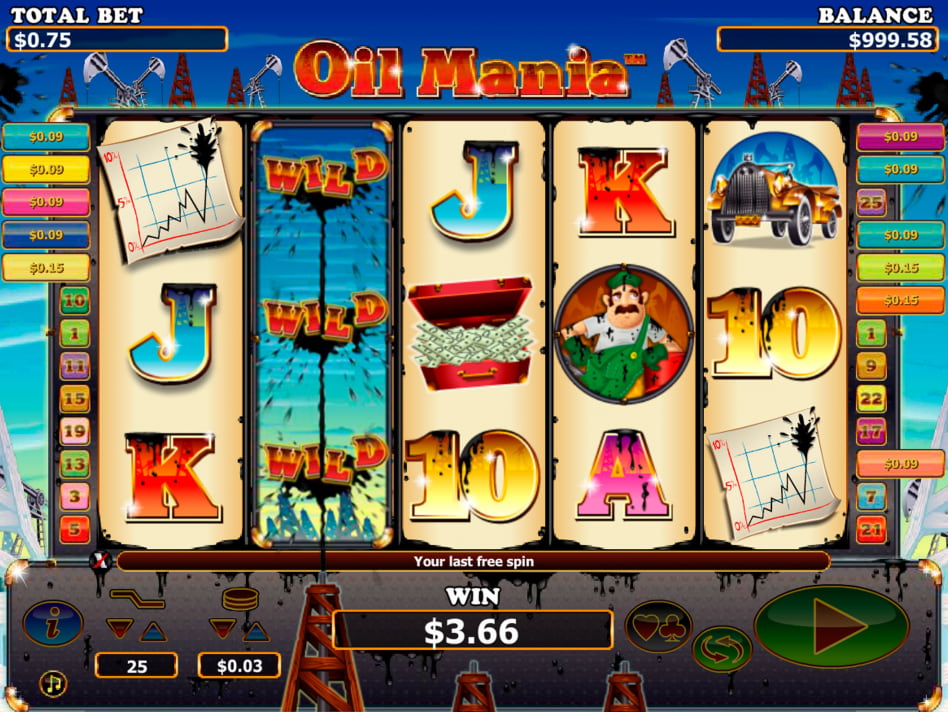 Oil Mania slot game