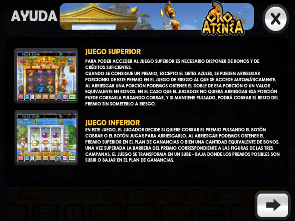 Oro De Atenea screenplay Oro De Atenea slot game