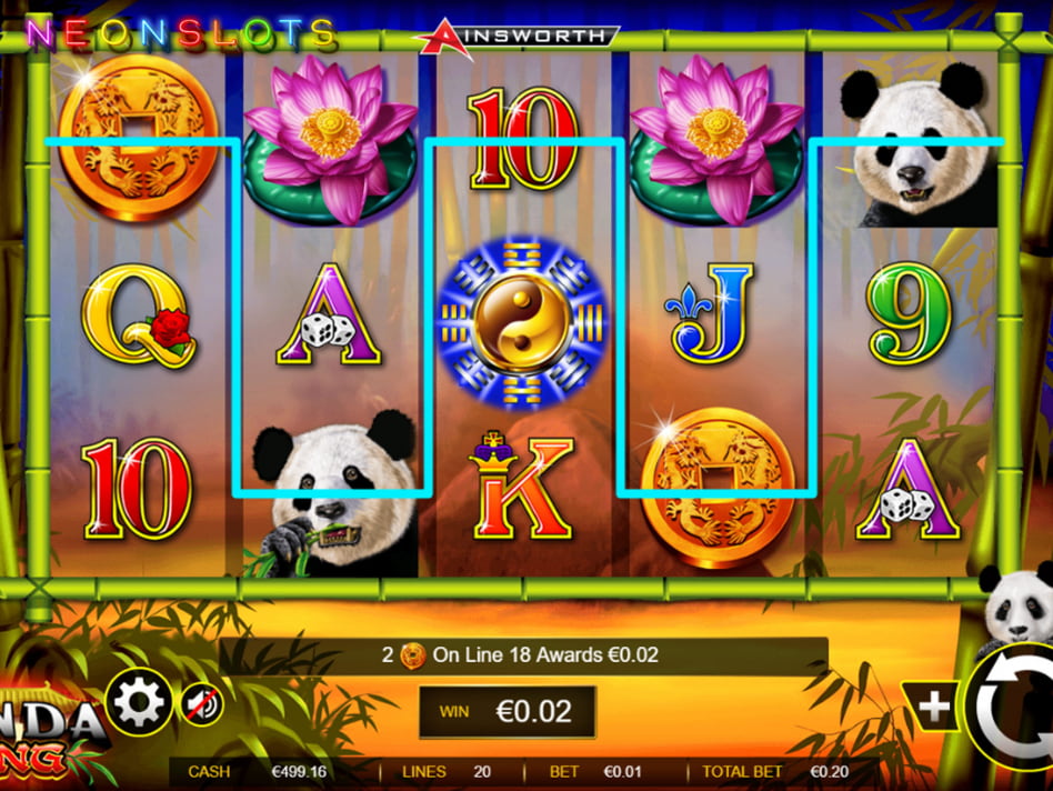 Panda's Run screenplay Panda's Run slot game