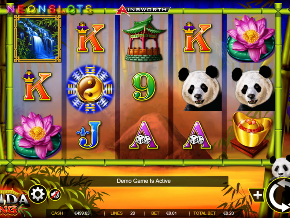 Panda King screenplay Panda King slot game