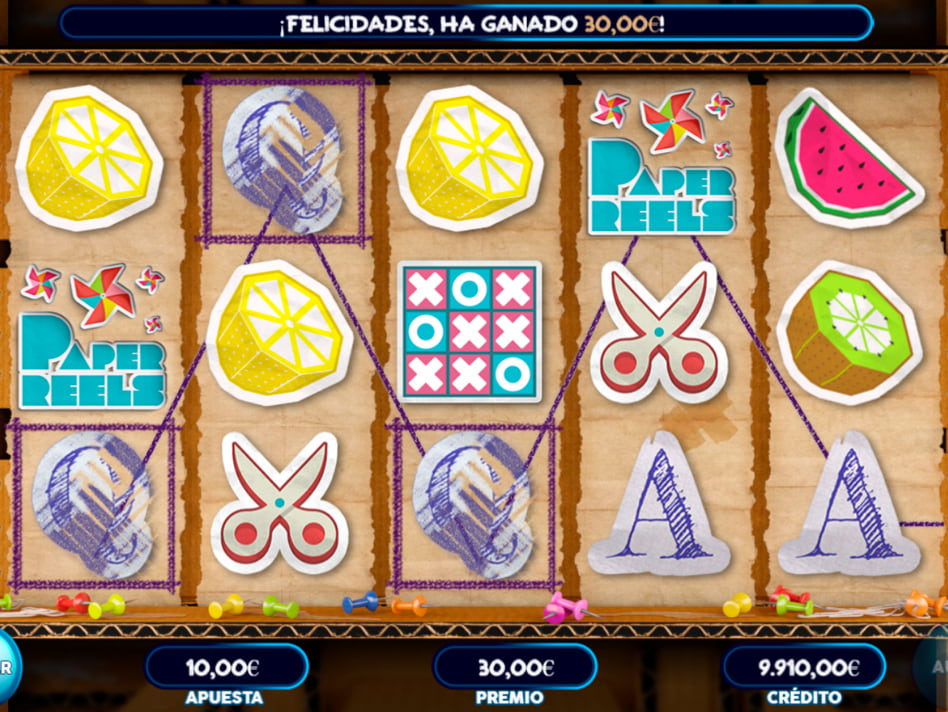 Paper Reels slot game