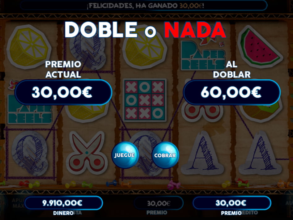 Paper Reels slot game