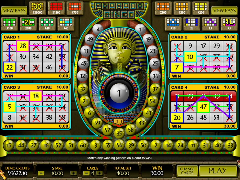 Pharaoh's Fortune slot game