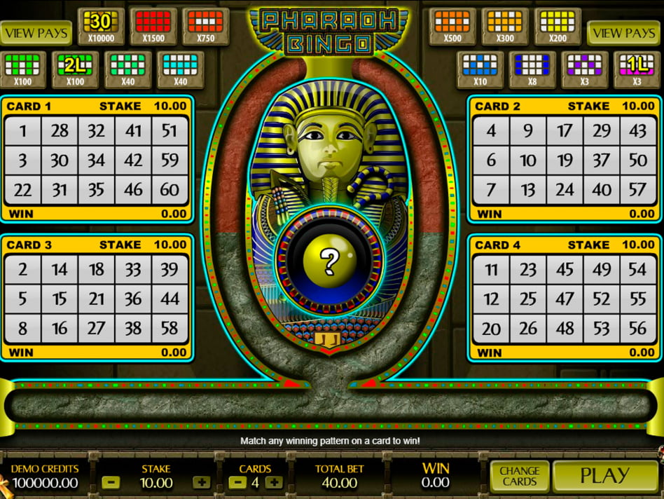 Pharaoh's Gold II Deluxe slot game