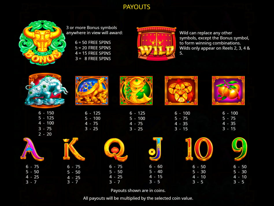 Prosperity Ox slot game