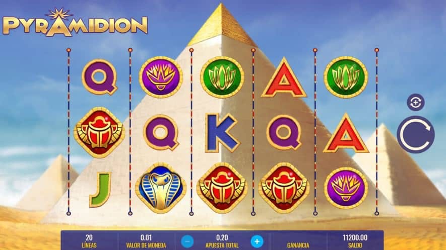 Pyramidion slot game