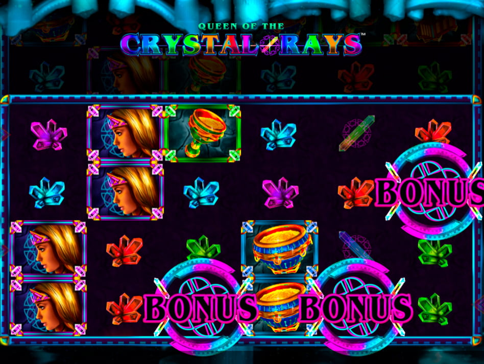 Queen of the Crystal Rays slot game
