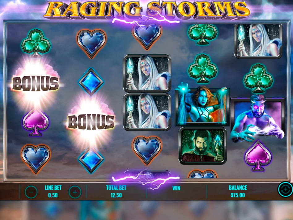 Raging Storms slot game