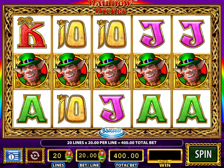 Rainbow Riches slot game