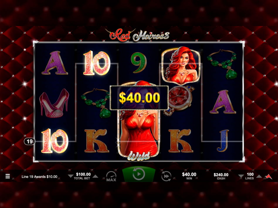 Red Heiress slot game