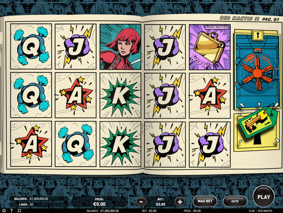 Red Mantis slot game