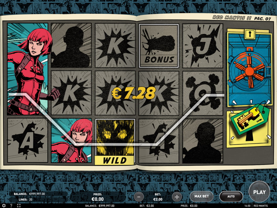 Red Mantis slot game