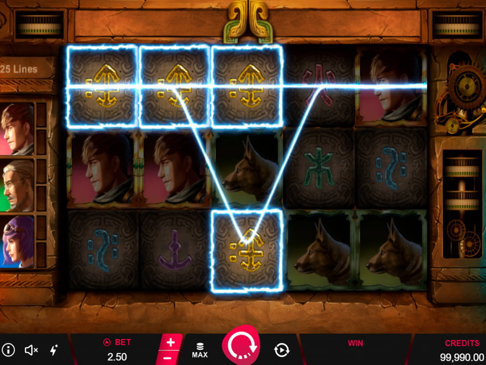 Relic Seekers screenplay Relic Seekers slot game