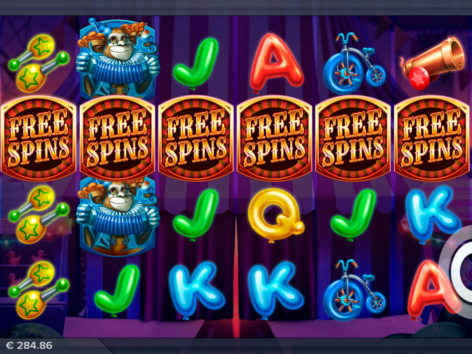 Respin Circus slot game