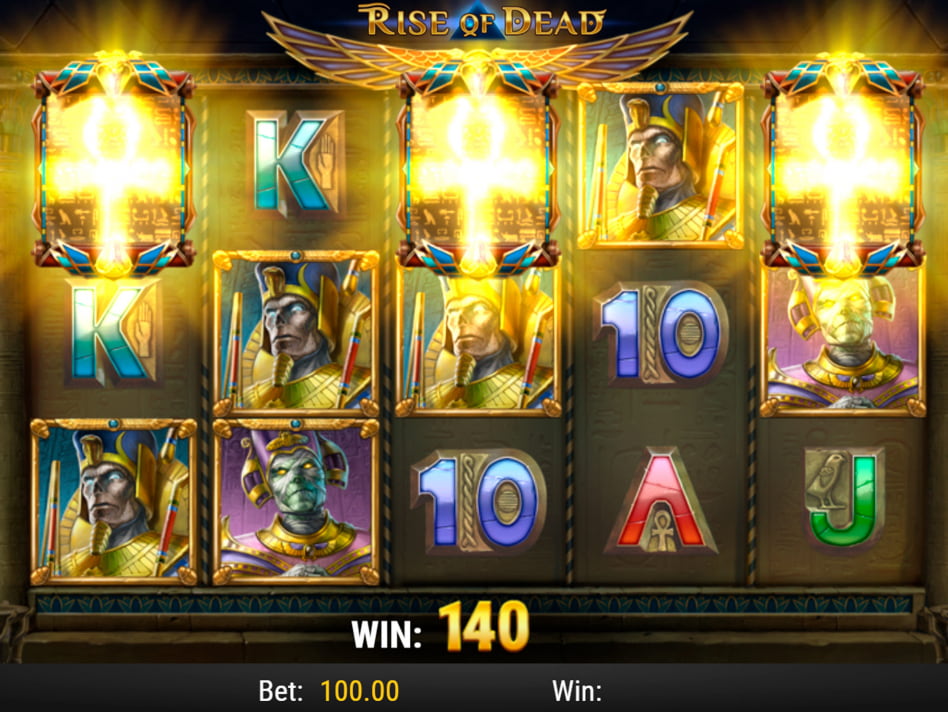 Rise of Dead screenplay Rise of Dead slot game