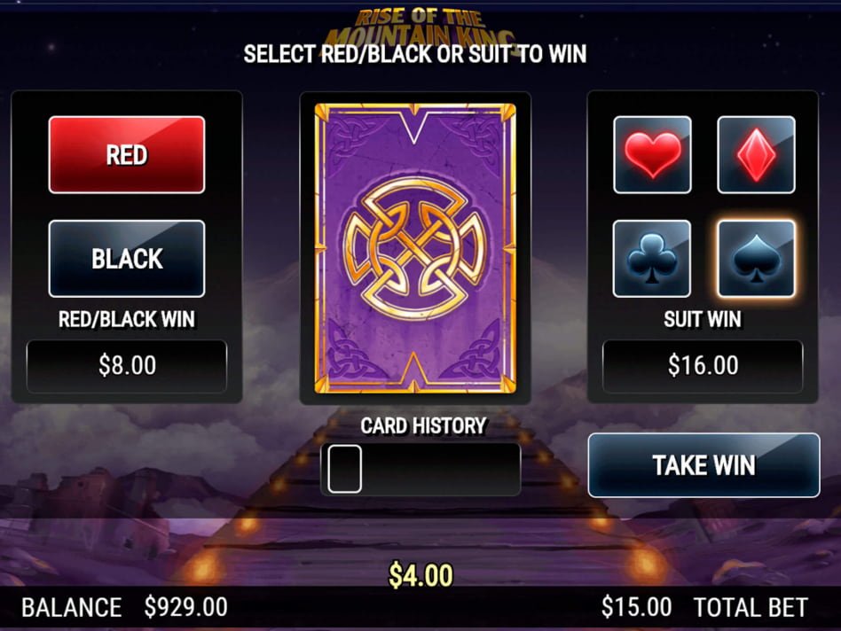 Rise of the Mountain King slot game
