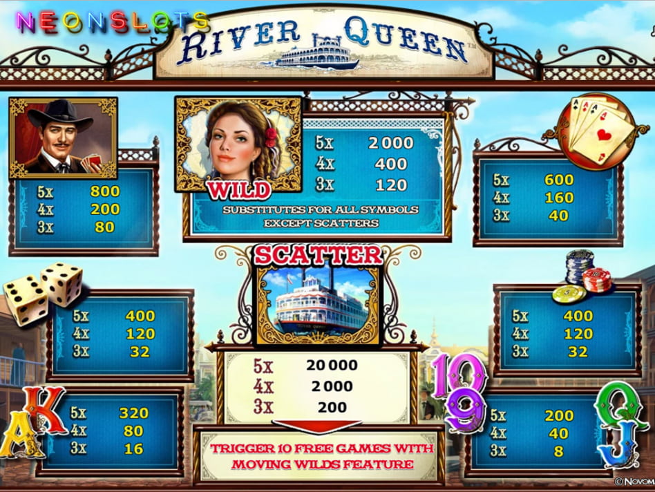 River Queen slot game