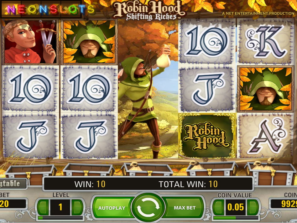 Robin &#8211; Nottingham Raiders slot game