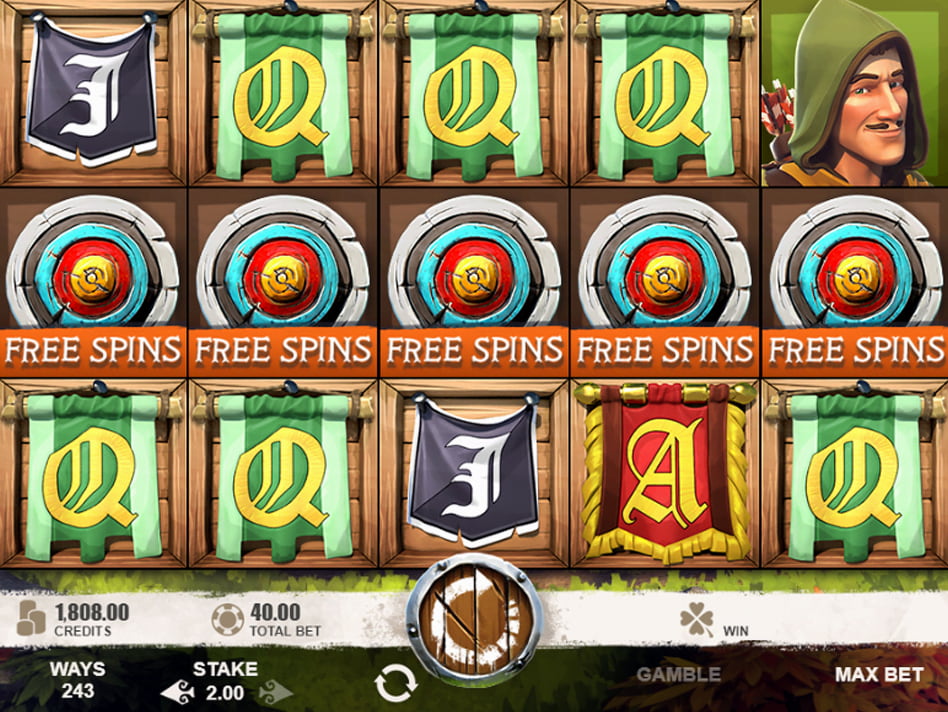 Robin of Sherwood slot game