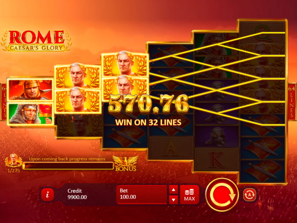 Rome & Egypt slot game