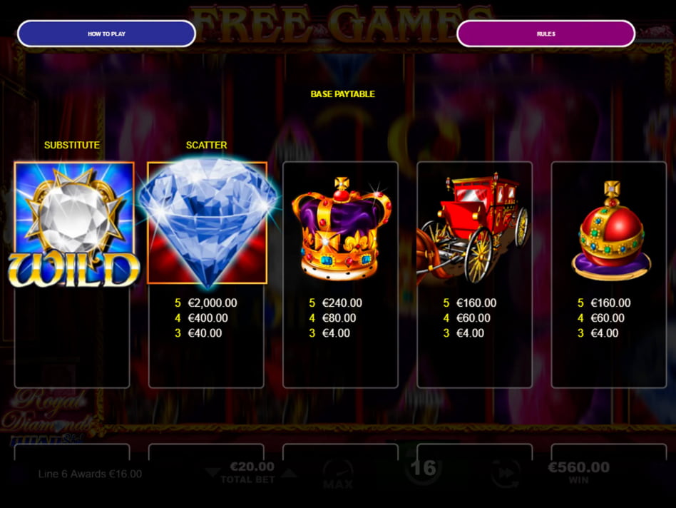 Royal Diamond slot game