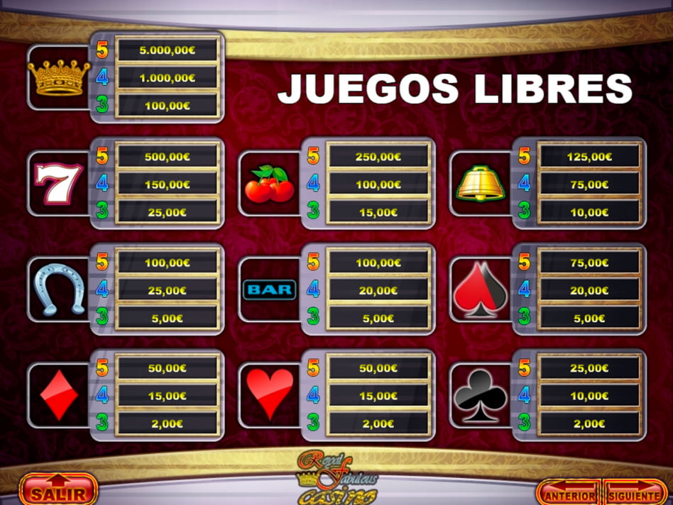 Royal Fabulous Casino screenplay Royal Fabulous Casino slot game