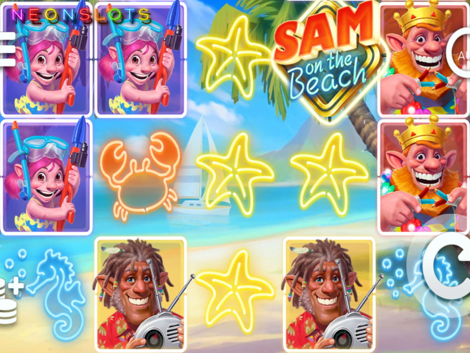 Sam on the Beach slot game