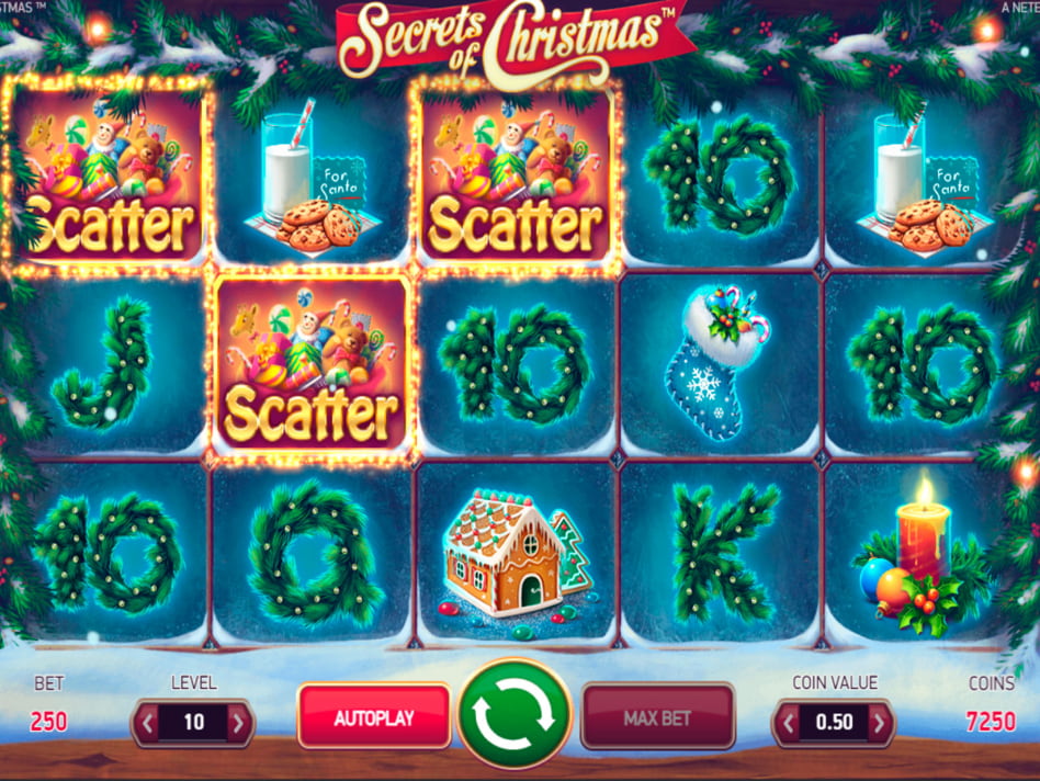 Secrets of Christmas slot game