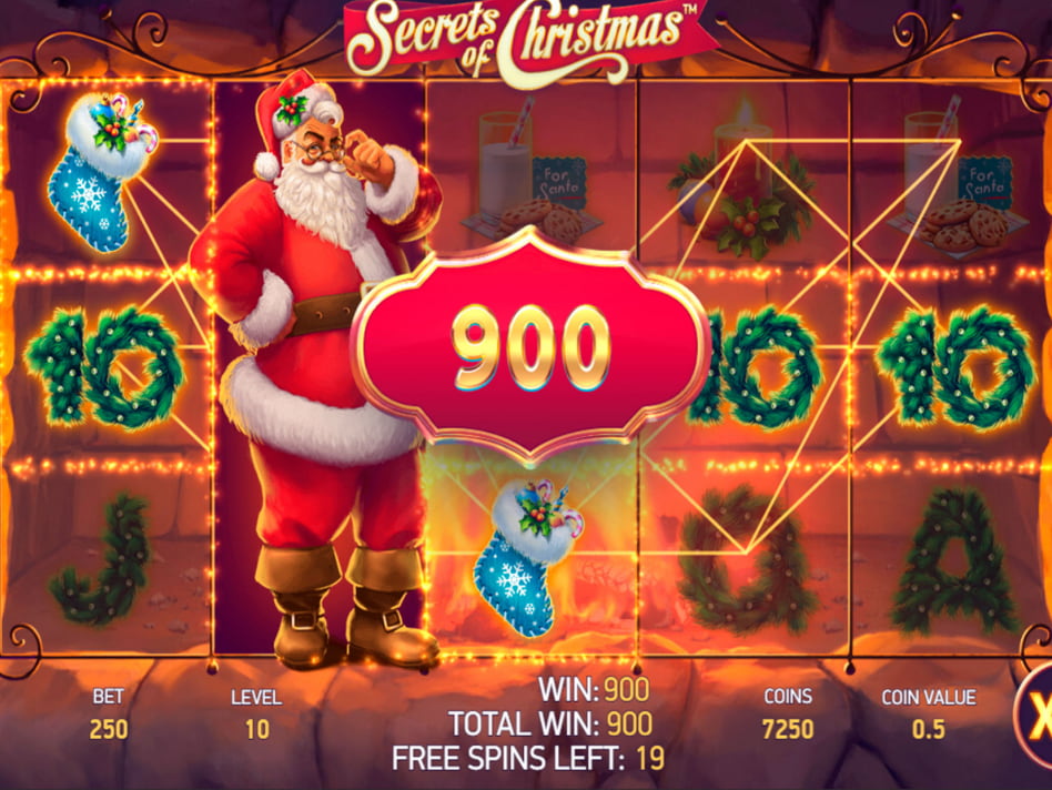 Secrets of Christmas slot game