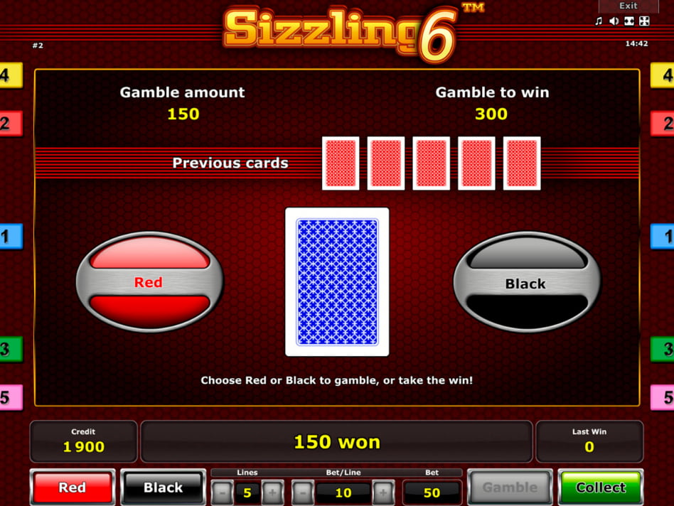 Sizzling 6 slot game