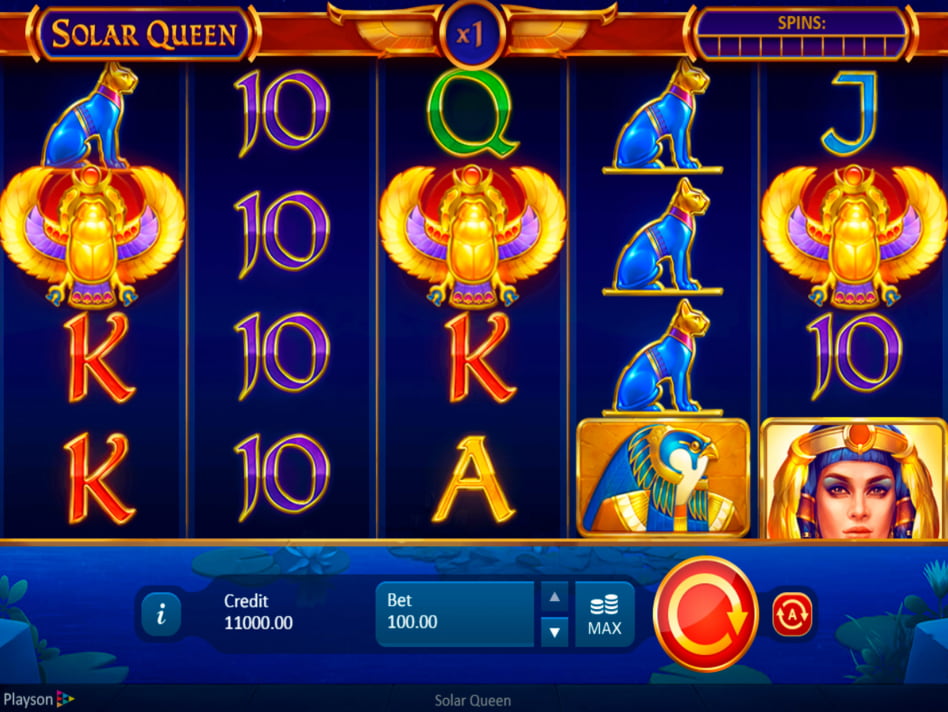 Solar Queen slot game