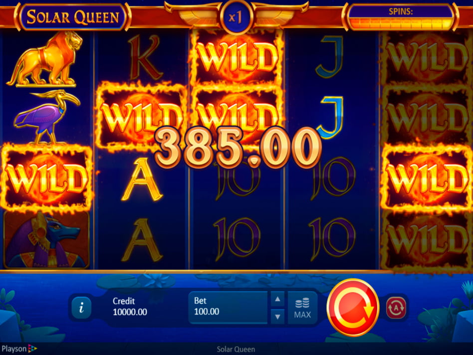 Solar Queen slot game