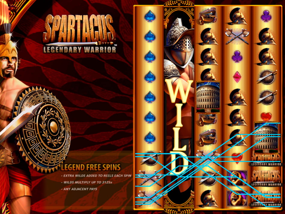 Spartacus Legendary Warrior slot game