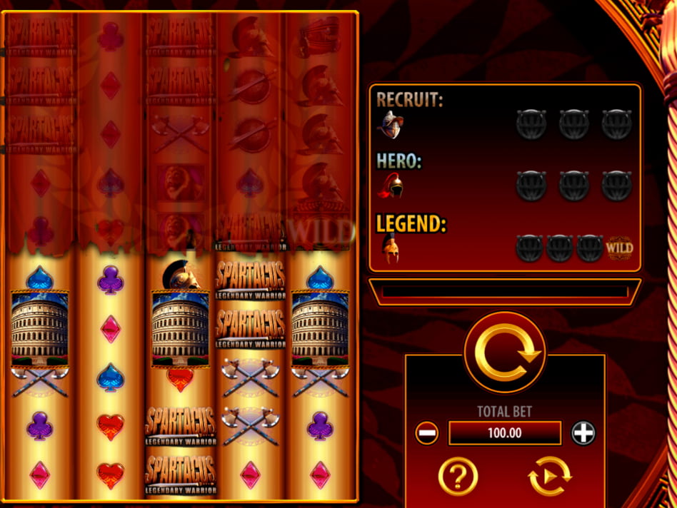 Spartacus Legendary Warrior slot game