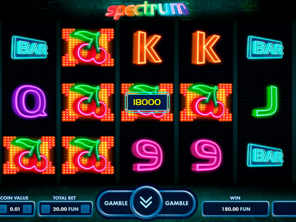 Spectrum screenplay Spectrum slot game