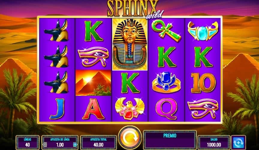 Sphinx Wild screenplay Sphinx Wild slot game