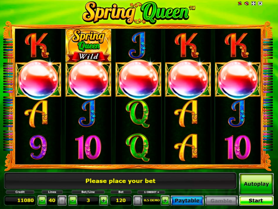 Spring Queen slot game