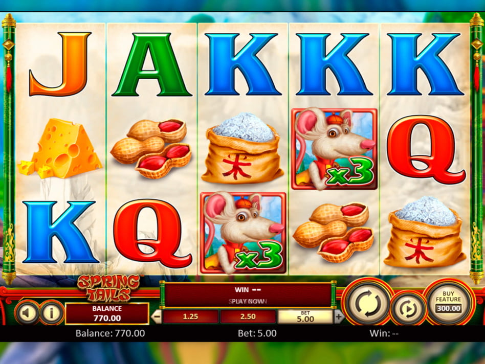 Spring Tails screenplay Spring Tails slot game