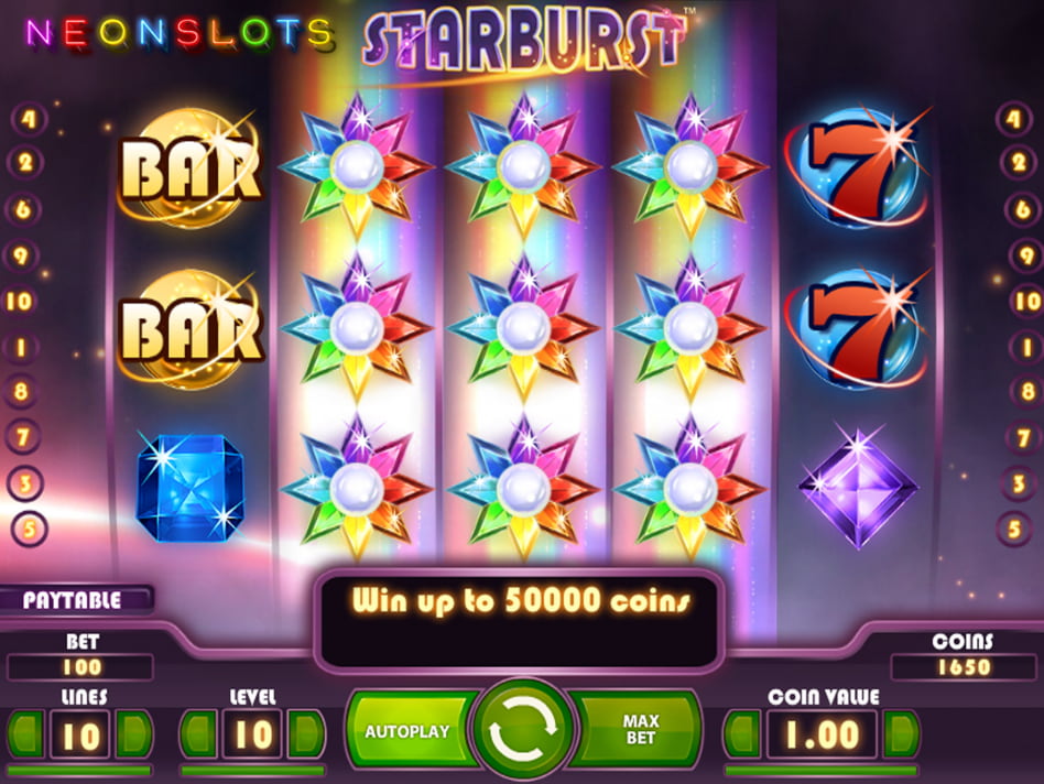 Starburst screenplay Starburst slot game